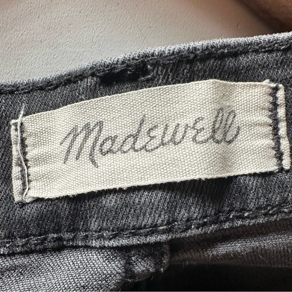 Madewell Women's Charcoal Cropped Jeans - Picture 4 of 7